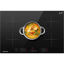 AMZCHEF Induktionskochfeld 5 Zonen Einbau-Induktionskochfeld YL-IF7226S-2B2B3B2B2B