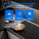 AMZCHEF Induktionskochfeld 5 Zonen Einbau-Induktionskochfeld YL-IF7226S-2B2B3B2B2B