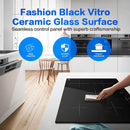 AMZCHEF Induktionskochfeld 5 Zonen Einbau-Induktionskochfeld YL-IF7226S-2B2B3B2B2B