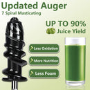 AMZCHEF Slow Juicer Entsafter Gemüse und Obst Profi Entsafter mit Ruhiger Motor & Umkehrfunktion & Saftkanne & Reinigungsbürste