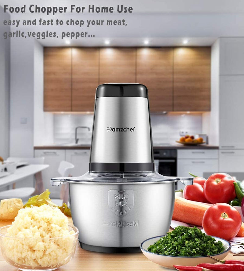 Amzchef Elektrischer Universalzerkleinerer HC-208